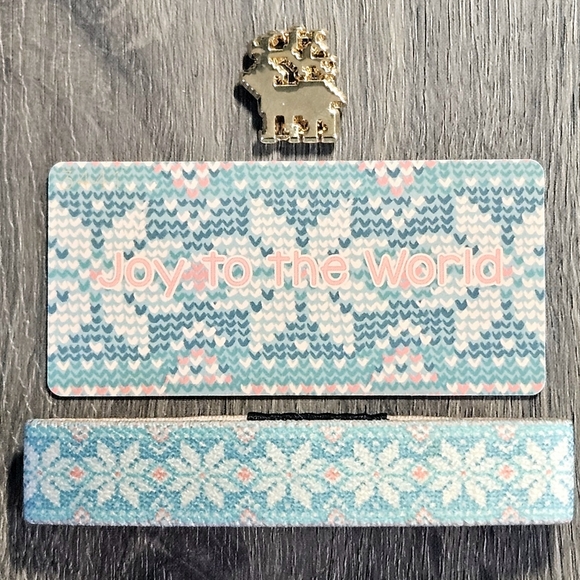 ZOX "JOY TO THE WORLD" #3441 W GOLD REINDEER CHARM ADVENT COLLECTIBLE WRISTBAND - Picture 4 of 10